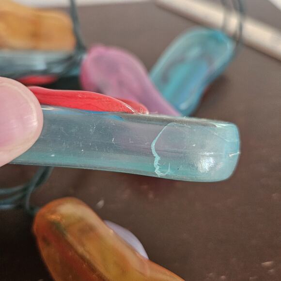 Flip Flops / Sandals Light Covers Party Patio Lights Set String of 10 Read - Picture 7 of 10